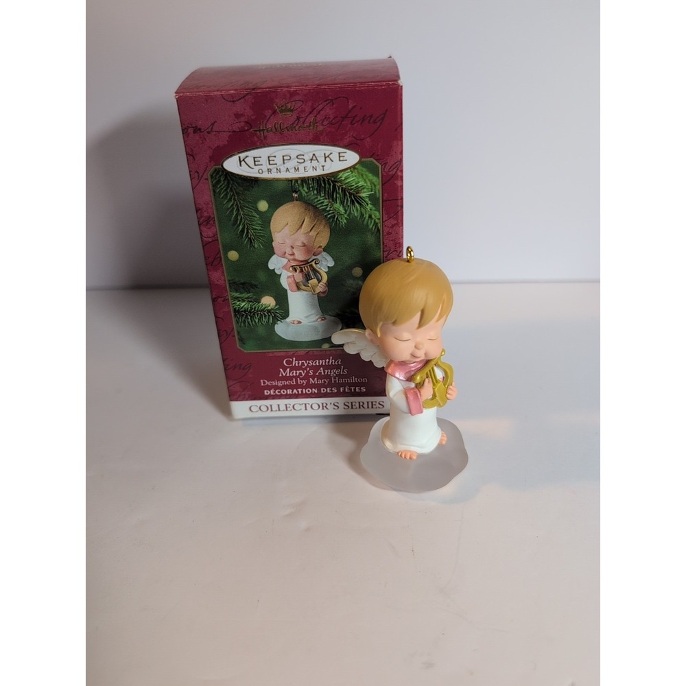 Hallmark Keepsake Chrysantha (Mary's Angels) Ornament Designed By Mary Hamilton‎